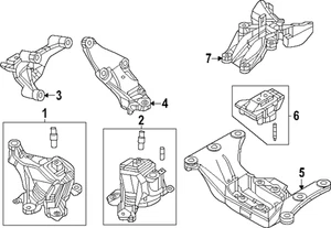 Genuine Mazda Mount Bracket KR9P-39-031 - Picture 1 of 1