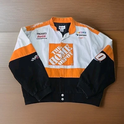 Chaqueta de carreras Chase Authentics de colección Nascar para hombre talla XL Tony Stewart Home Depot  Foto 1 de 4