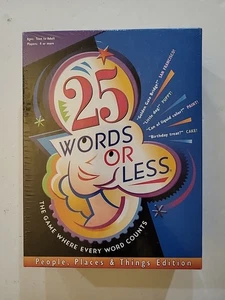25 Words or Less People, Places & Things Edition 2005 NUEVO SELLADO MUY RARO - Imagen 1 de 6