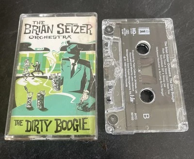 The Brian Setzer Orchestra “The Dirty Boogie” Cassette Tape Foto 1 de 3