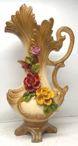 Vintage Capodimonte-style Porcelain Pitcher or Vase - Picture 1 of 7