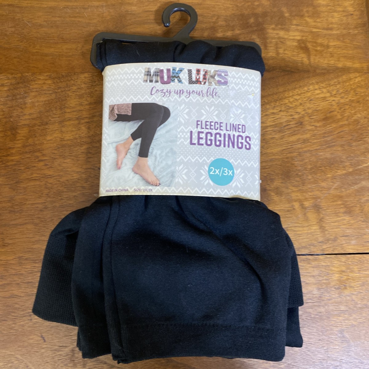 Leggings Primark Velvet Plush Forrados Para Mujer Marrón