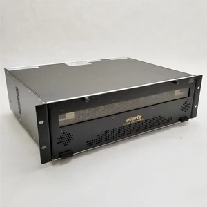 Evertz 7700FR-C Multriframe Distribution Chassis w/ 7700FC 7707VR-8 6*7707VT-8 - Picture 1 of 9