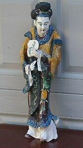 陶瓷中国风1850-1899 清朝(1644-1911) 中国朝代雕像、雕像| eBay