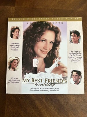 My Best Friends Wedding Laserdisc LD Movie Deluxe Widescreen Julia Roberts - Image 1 of 2