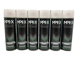 6 x Mpex Clear Lacquer Spray Paint Aerosol High Gloss Coating Fast Drying 500ml - Picture 1 of 7