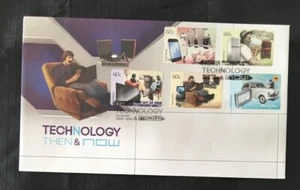 MAFD510) Australia 2012 Technology - Then & Now P&S FDC - Picture 1 of 1