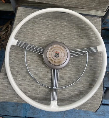 1939 1940 CADILLAC LaSALLE  BANJO STEERING WHEEL Foto 1 de 4