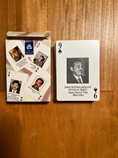 Iraqi Most Wanted Playing Cards-Made in U.S.A.-Liberty-Arlington Texas-52 Deck