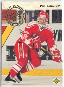 Cubierta superior #586 Paul Kariya RC 1992-93 - Imagen 1 de 2