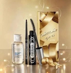 Avon Ultimate Eye Kit Gift Set. mascara, eyeliner, micellar water. - Picture 1 of 2