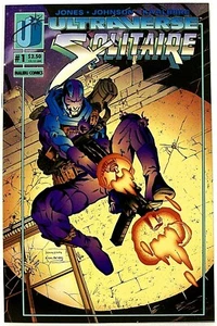 "SOLITAIRE" Issue # 1 (Nov, 1993, Malibu Comics) w/ TRADING CARD - Picture 1 of 1