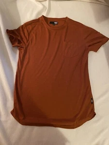 G by Guess NWOT Small Burnt Orange w/ pocket Scoop Bottom Poly / Rayon Blend - Picture 1 of 3