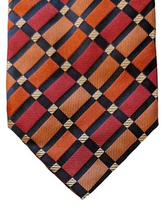 Vakko Turkiye Necktie Men's 100%  Silk Handmade in Italy  - Picture 1 of 5