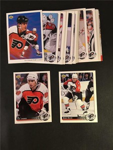 1992/93 Upper Deck Philadelphia Flyers Team Set 23 Cards