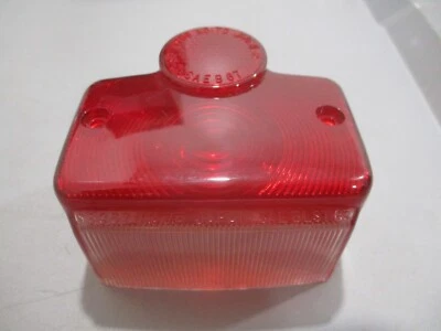 Lente de lámpara trasera Yamaha 1963 YG1 1964 YJ1 YJ1K 1965 YJ2 YJ2S 124-84521-60 NUEVO DE STOCK Foto 1 de 3