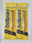 Vintage Sheaffer 2 Refills Ball Point Fine Point Black Ink In Package Nos