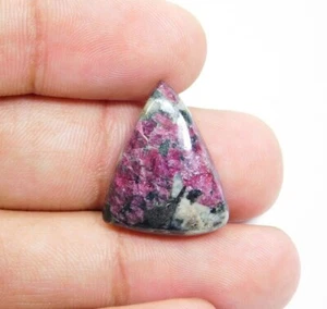 Top 100% Natural Eudialyte Gemstone Cabochon Loose For Jewelry 15 Cts. ME-3729 - Picture 1 of 3