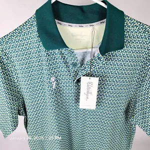Walter Hagen Polo Shirt Men's Small Golf Performance 11 Green UPF Wicking UPF50+ - Picture 1 of 6