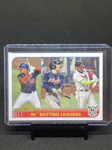 2021 Topps Big League Juan Soto Freddie Freeman Ozuna NL Batting Leaders #246