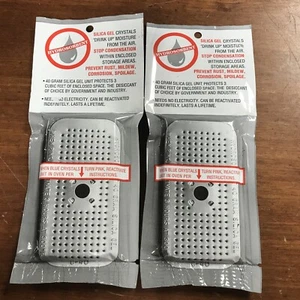 Rechargeable Hydrosorbent Silica Dessicant Dehumidifier 40 Gram (2 Pack) - Picture 1 of 2