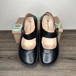 Glolily Mary Sandalen Krankenschwester Schuhe Damengröße 8M schwarz - Bild 1 von 8