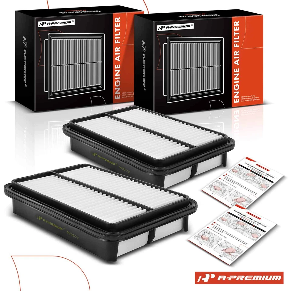 Filtro de aire de 2 motores para camioneta Toyota 4Runner Mazda 929 Isuzu Impulse Geo Storm Foto 1 de 4