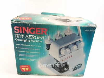 Singer Tiny Serger Overedging Machine Model TS380 - Image 1 of 4