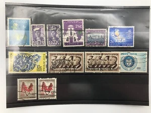 SÜDAFRIKA-1927 bis 60er J.-12 Briefmarken-Posten/Lot/Sammlung - Picture 1 of 1