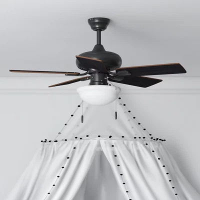 Harbor Breeze Caratuk River 42" Indoor Ceiling Fan w/Light (5-Blades) - Image 1 of 4