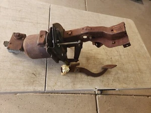 1957 Chevy Power Brake Assembly With Treadle Vac Booster Used Original - Bild 1 von 15