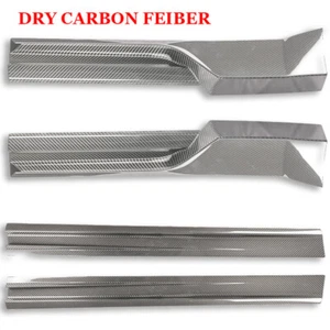 Dry Carbon Fiber Interior Door Panel Cover Trim For Porsche Cayenne 2018-23 - Bild 1 von 3