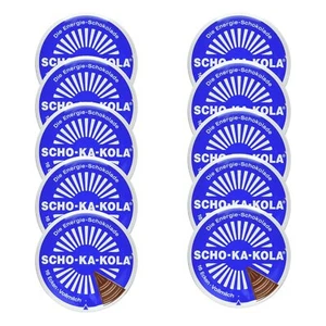 10x 100g Tafelschokolade SCHO-KA-KOLA Schokolade Vollmilch Snacks NEU MHD 04/25