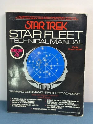 Star Trek Star Fleet Technical Manual Training Command Star Fleet Academy - Image 1 of 2