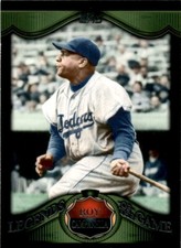 2009 Topps #LG16 Roy Campanella Legends of the Game Great!