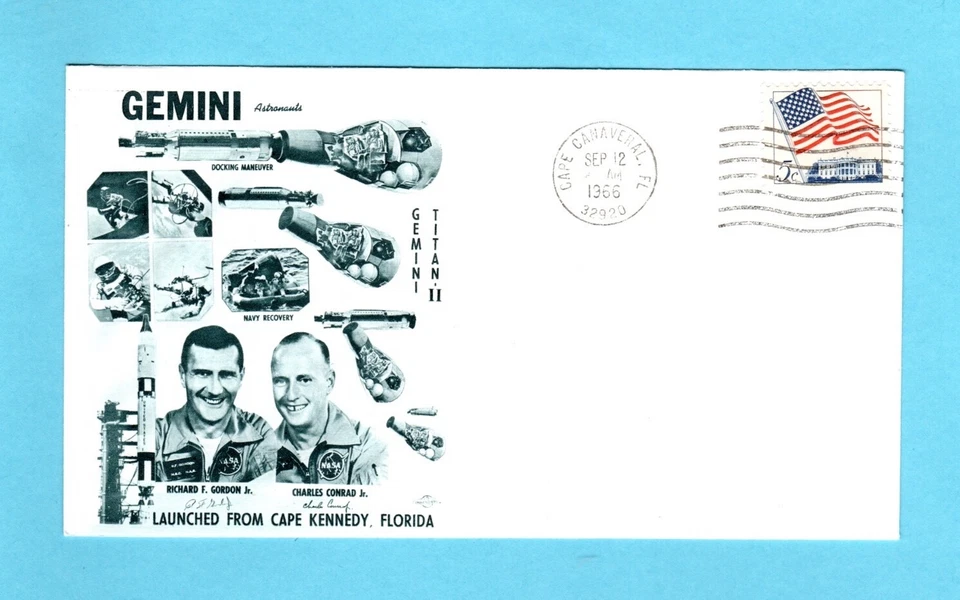 GTA-11 Launch from Cape Canaveral 1966-09-12 - Astronauts Conrad & Gordon - Image 1 of 1