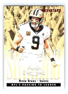 2020 Panini Rookies & Stars Standing Ovation Red #SO-6 Drew Brees Saints - Picture 1 of 2