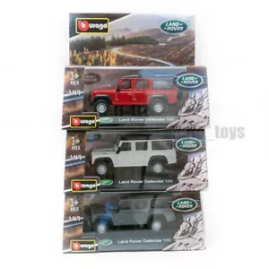 Land Rover Defender 110 Bburago modelo diecast escala 1:47 coche ELIGE TU COLOR - Imagen 1 de 13
