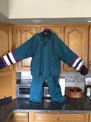 Vtg 1990's Christian Dior Monsieur Track Suit MENS Windbreaker Pants Colorblock - Image 1 of 4