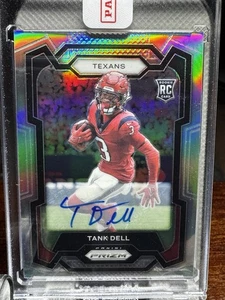 2023 Panini Prizm Tank Dell Rookie Silver Prizm Auto SP 341 SEALED - Picture 1 of 2
