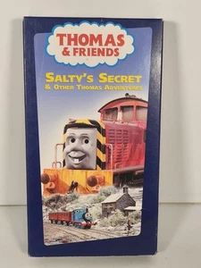 Vintage Thomas The Tank Engine & Friends Salty’s Secret & Other Adventures VHS - Foto 1 di 7