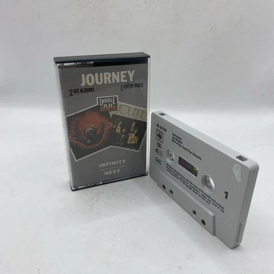 JOURNEY DOUBLE PLAY INFINITY & NEXT 1982 Cassette Tape - Image 1 of 4