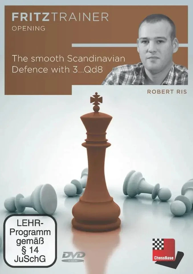 ChessBase - Ris - The smooth Scandinavian Defence with 3... Qd8 - NEU / OVP