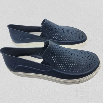 Crocs Citilane Roka Impermeable Slip on Boat Zapato Hombre’s Talla 9 Azul Foto 1 de 4