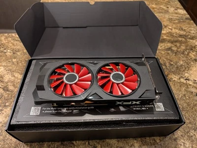 XFX - AMD Radeon RX 570 RS Black Edition 8GB GDDR5 PCI Express 3.0 Graphics Card - Image 1 of 4