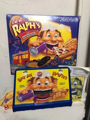 Eat At Ralphs 1992 Vintage Milton Bradley Game Works See Video 99% Complete - Image 1 of 4
