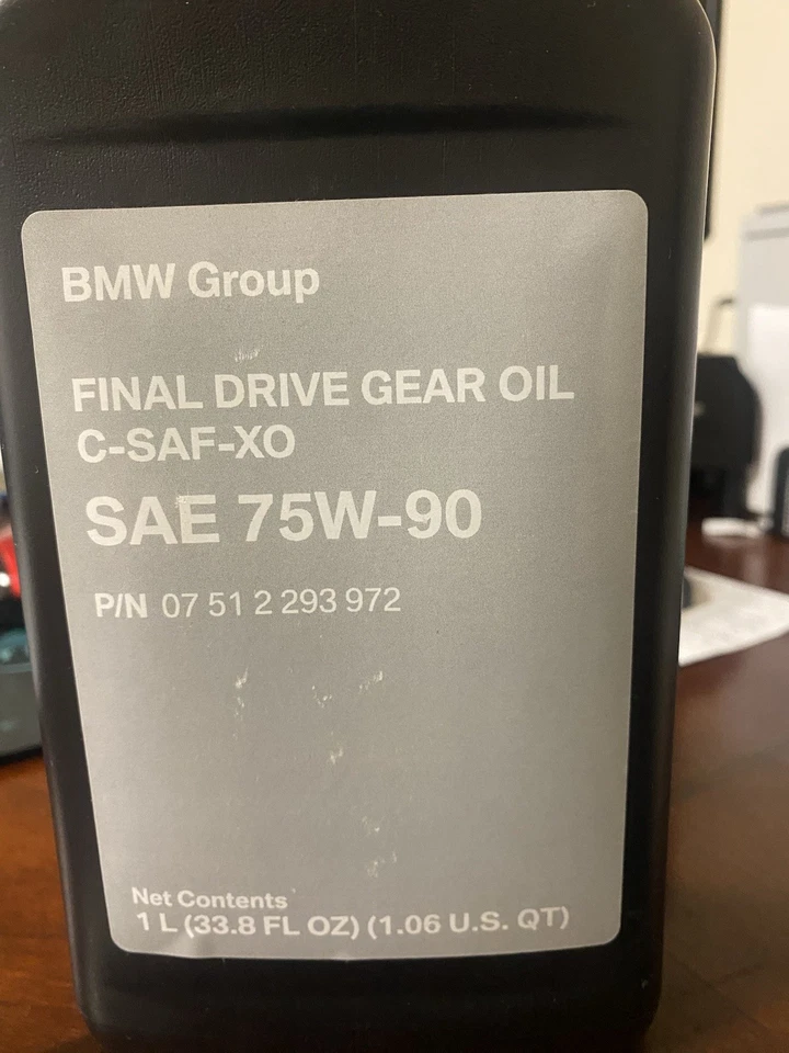 Масло для BMW Final Drive Gear C-SAF-XO SAE 75-90 - Изображение 1 из 1