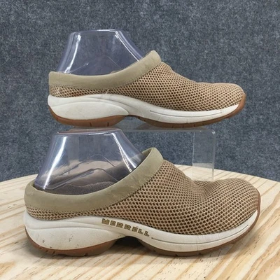 Zapatos Merrell para mujer 8 Primo Breeze II mula tostado malla informales cómodos punta cerrada Foto 1 de 4