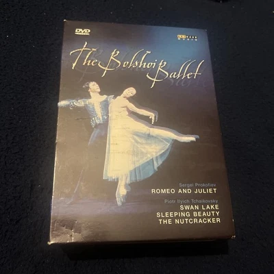 THE BOLSHOI BALLET DVD SET ROMEO & JULIET SWAN LAKE SLEEPING BEAUTY NUTCRACKER  - Image 1 of 4