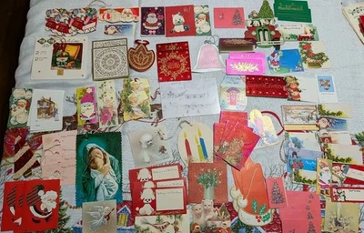 Lot Vintage Christmas Gift Tags Unused For Collector Old READ - Image 1 of 4